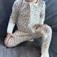 Bamboo Romper - Leopard