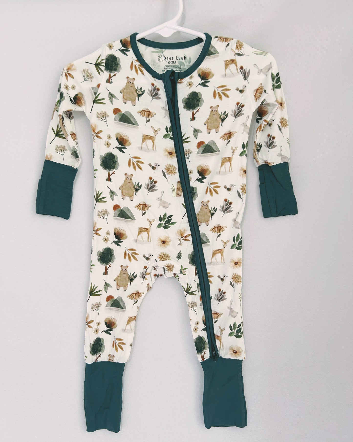 Bamboo Romper - Forest