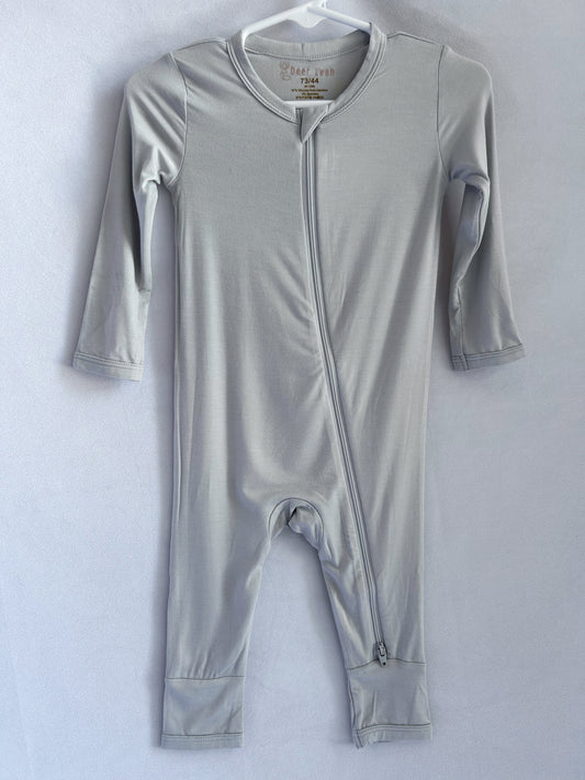 Bamboo Romper - Slate Grey